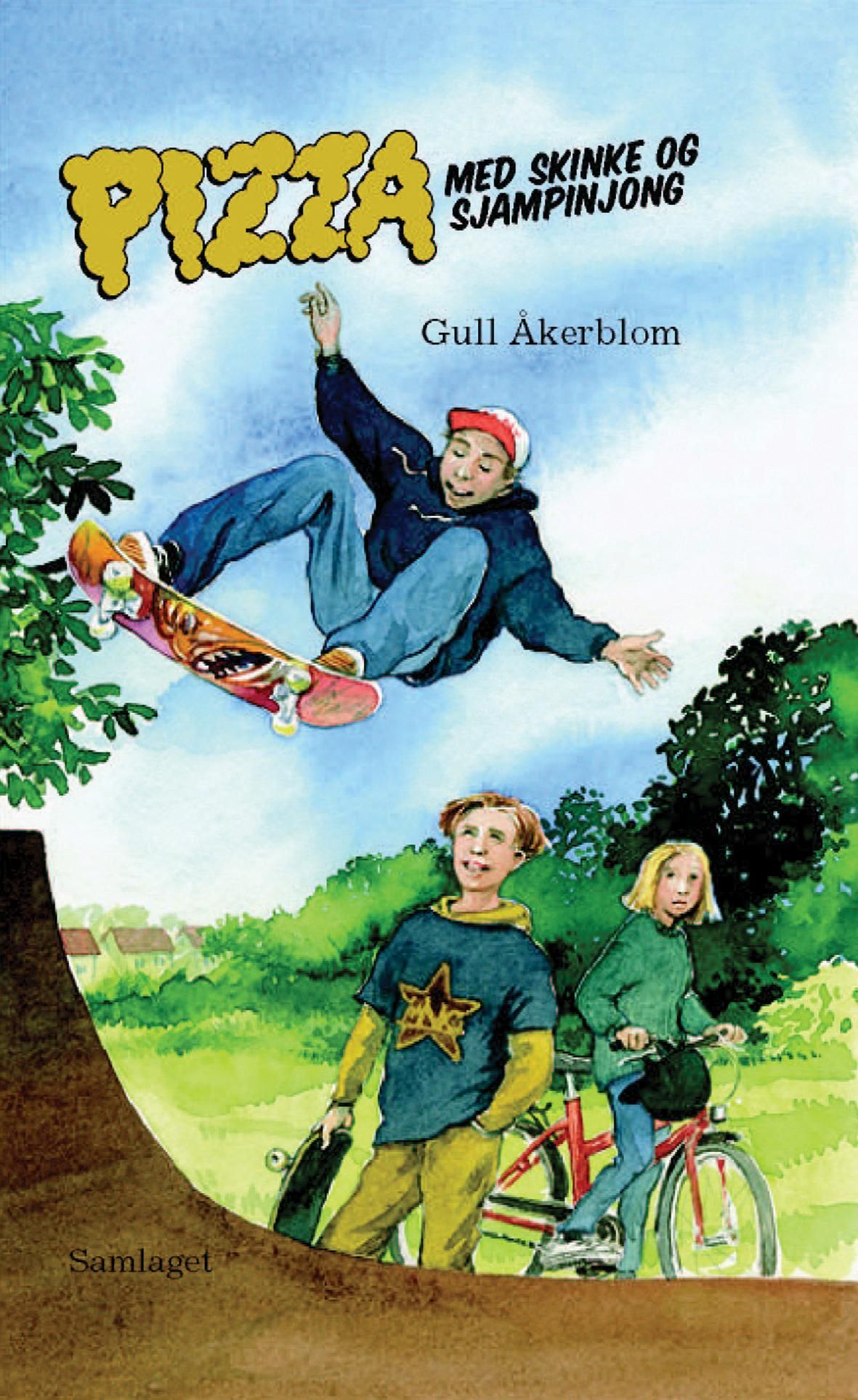 Pizza med skinke og sjampinjong: første boka om Moa og Samuel