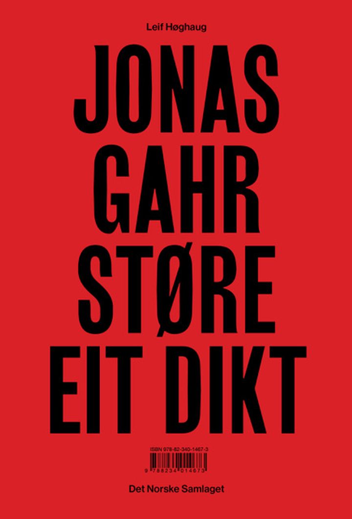 Jonas Gahr Støre: eit dikt