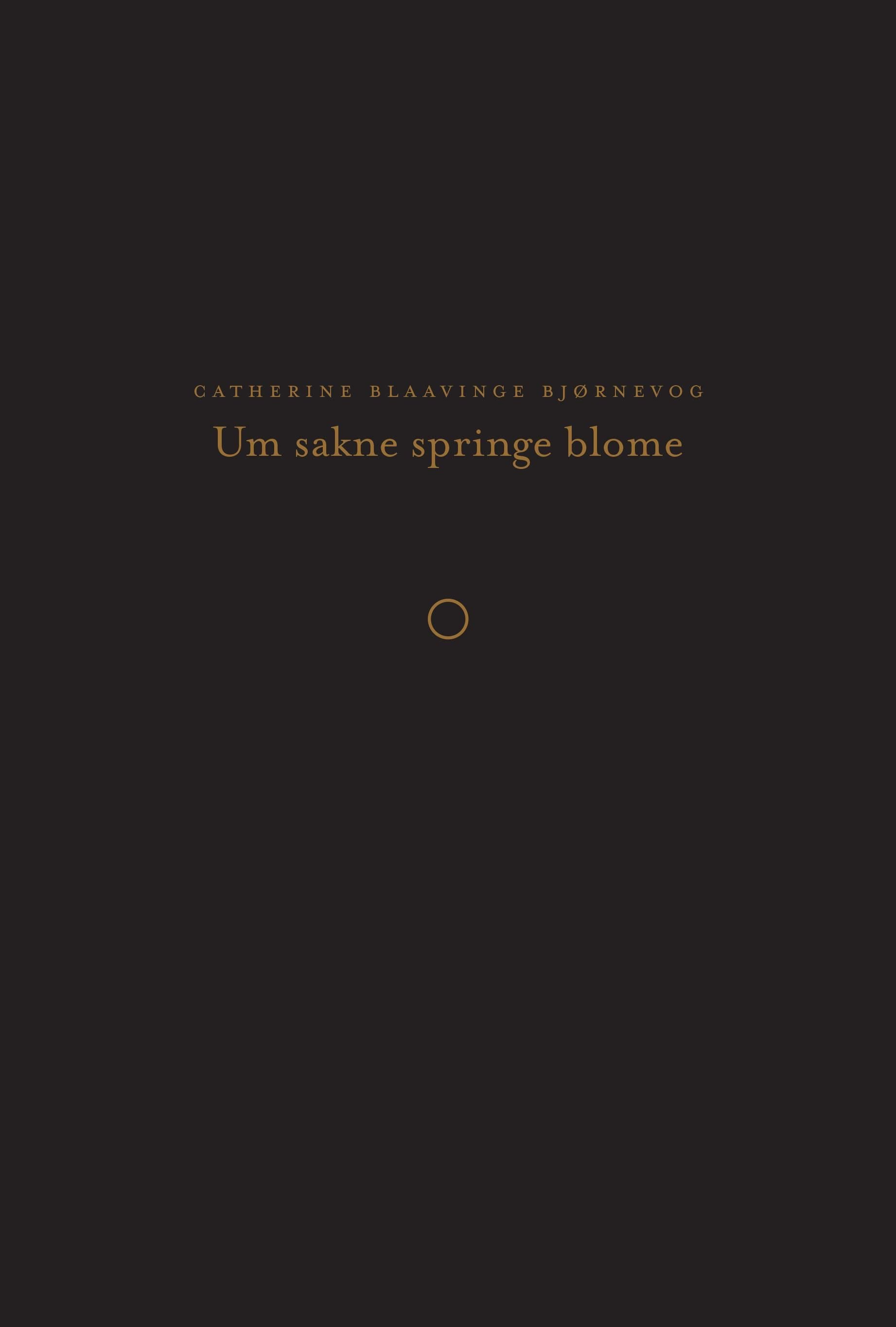 Um sakne springe blome