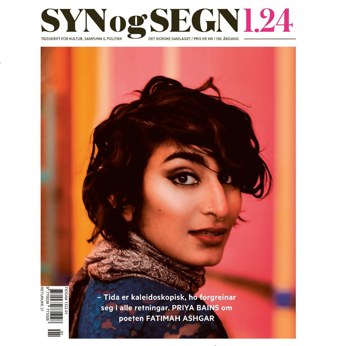 Syn og segn. Hefte 1-2024: tidsskrift for kultur, samfunn & politikk