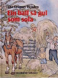 Ein ball så gul som sola