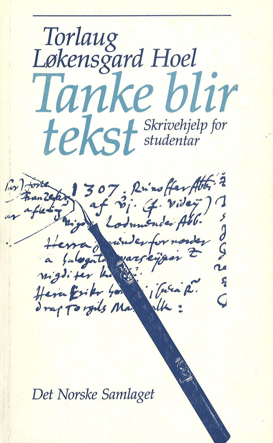 Tanke blir tekst
