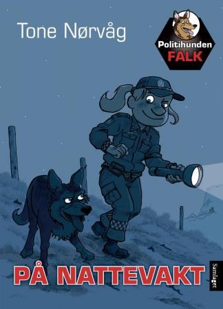 Politihunden Falk på nattevakt