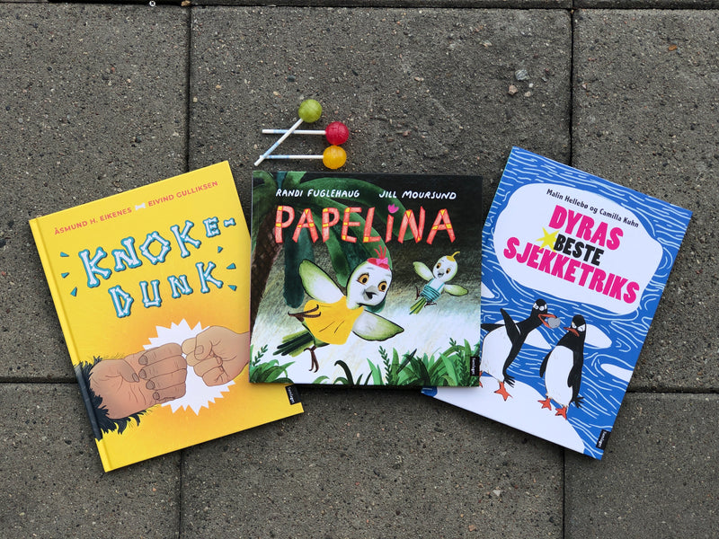 Sommarlege boktips til barn i småskulen