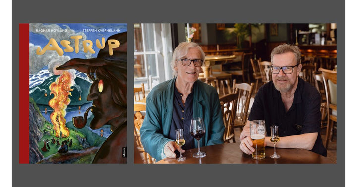 Steffen Kverneland og Ragnar Hovland er klar med gonzobiografien "Astrup"