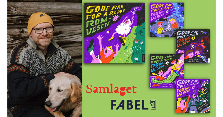Thoralf Fagertun kjem med ny lydserie for barn stappfull av action og slimete romvesen!