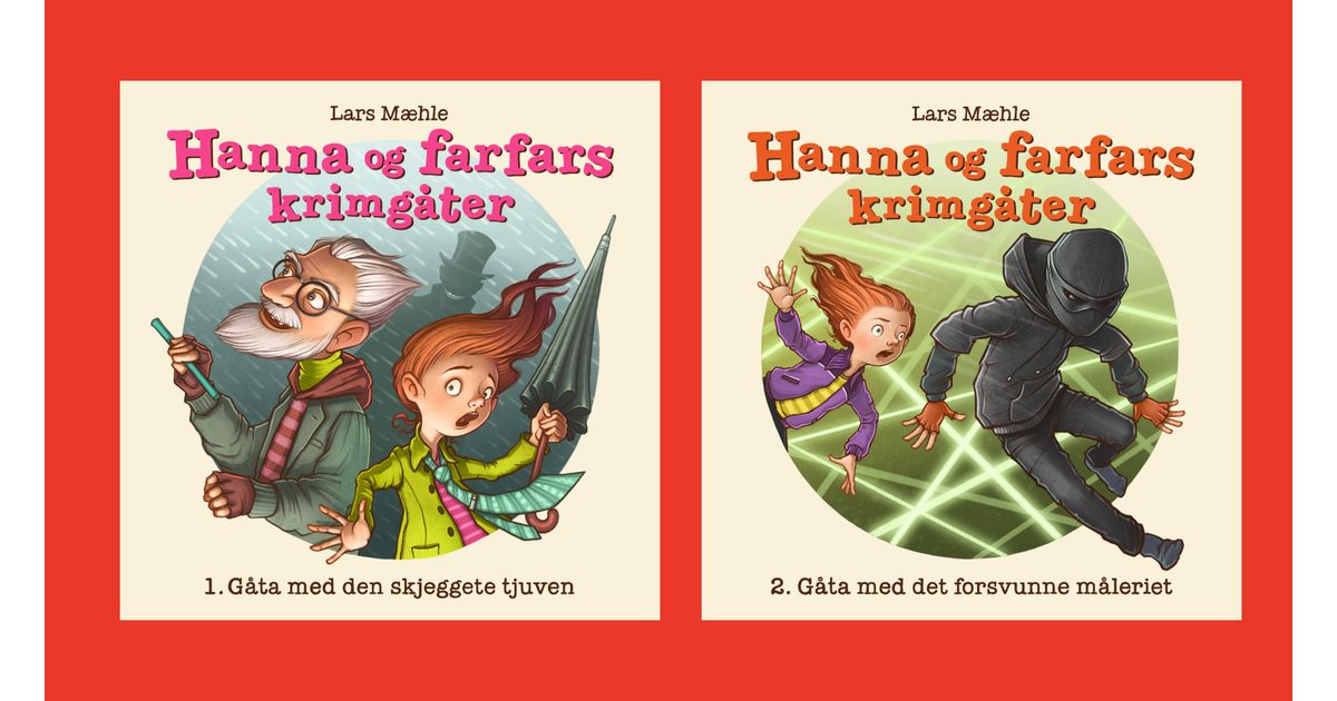 Lars Mæhle er aktuell med spennande og humoristisk lydserie for barn