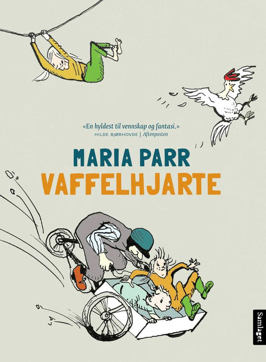 Vaffelhjarte: Lena og eg i Knert-Mathilde