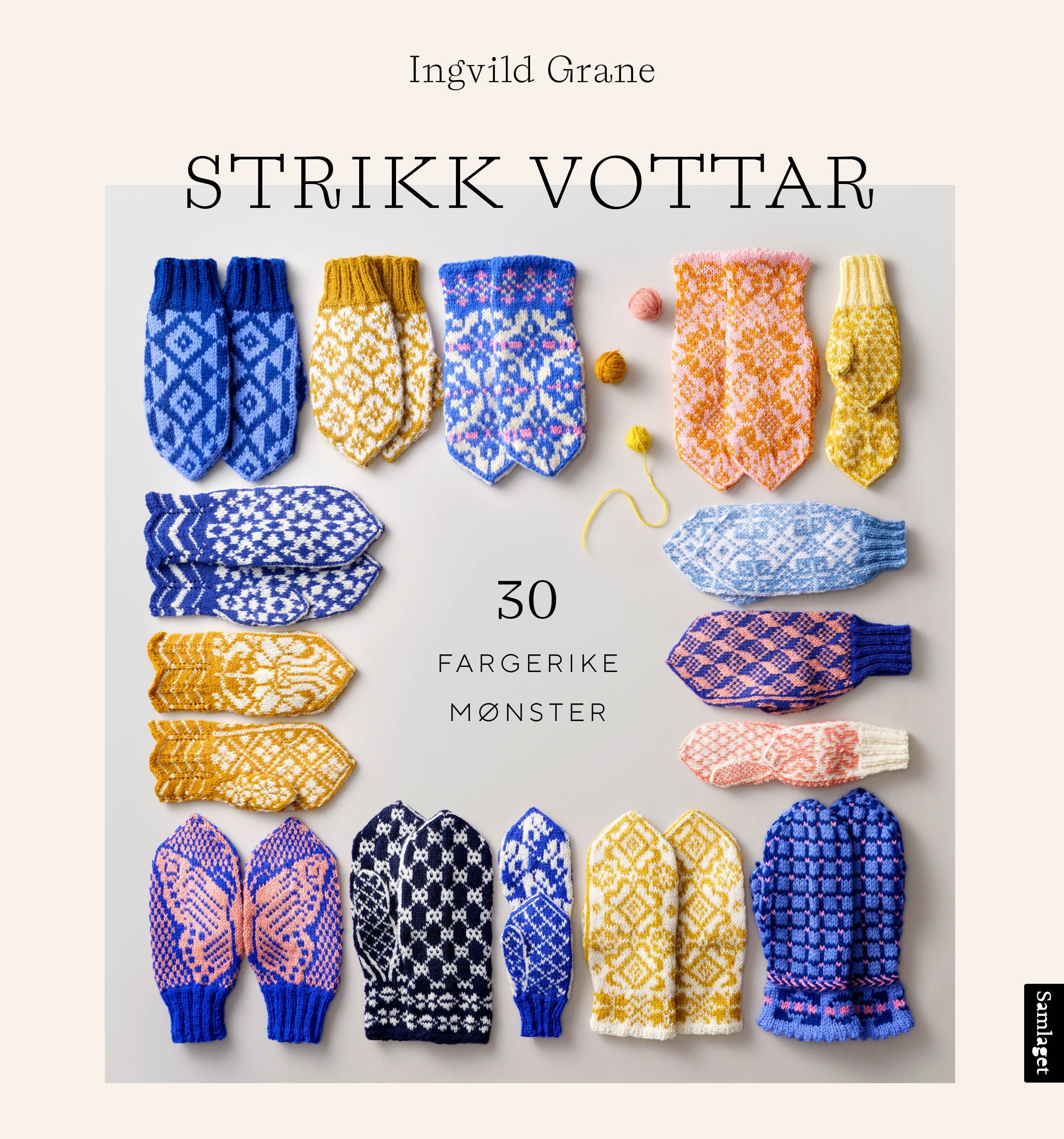 Strikk vottar: 30 fargerike mønster