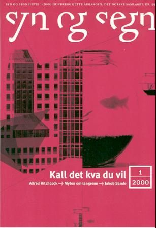 Syn og segn: hefte 1-2000