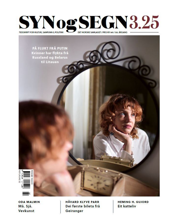 Syn og Segn. Hefte 3-2025: tidsskrift for kultur, samfunn & politikk