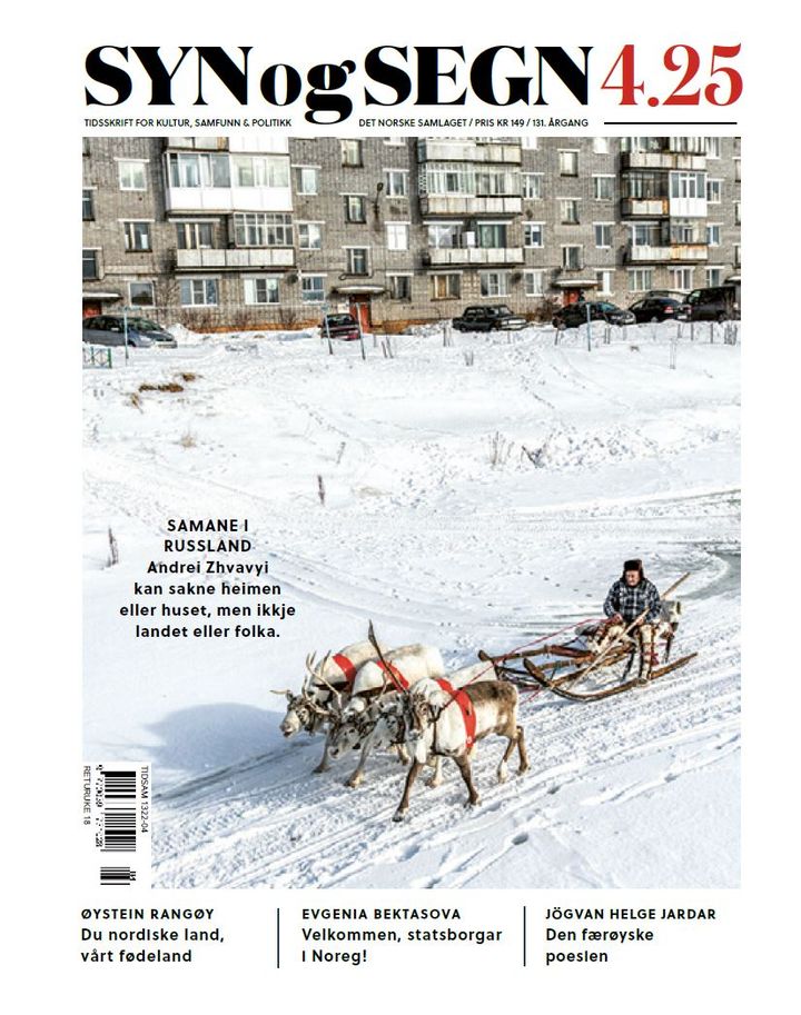 Syn og Segn. Hefte 4-2025: tidsskrift for kultur, samfunn & politikk