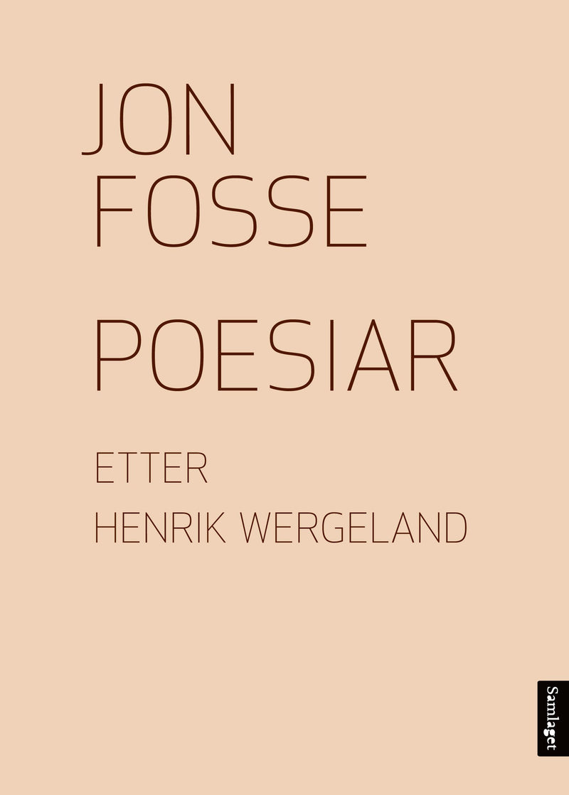 Poesiar: etter Henrik Wergeland: dikt