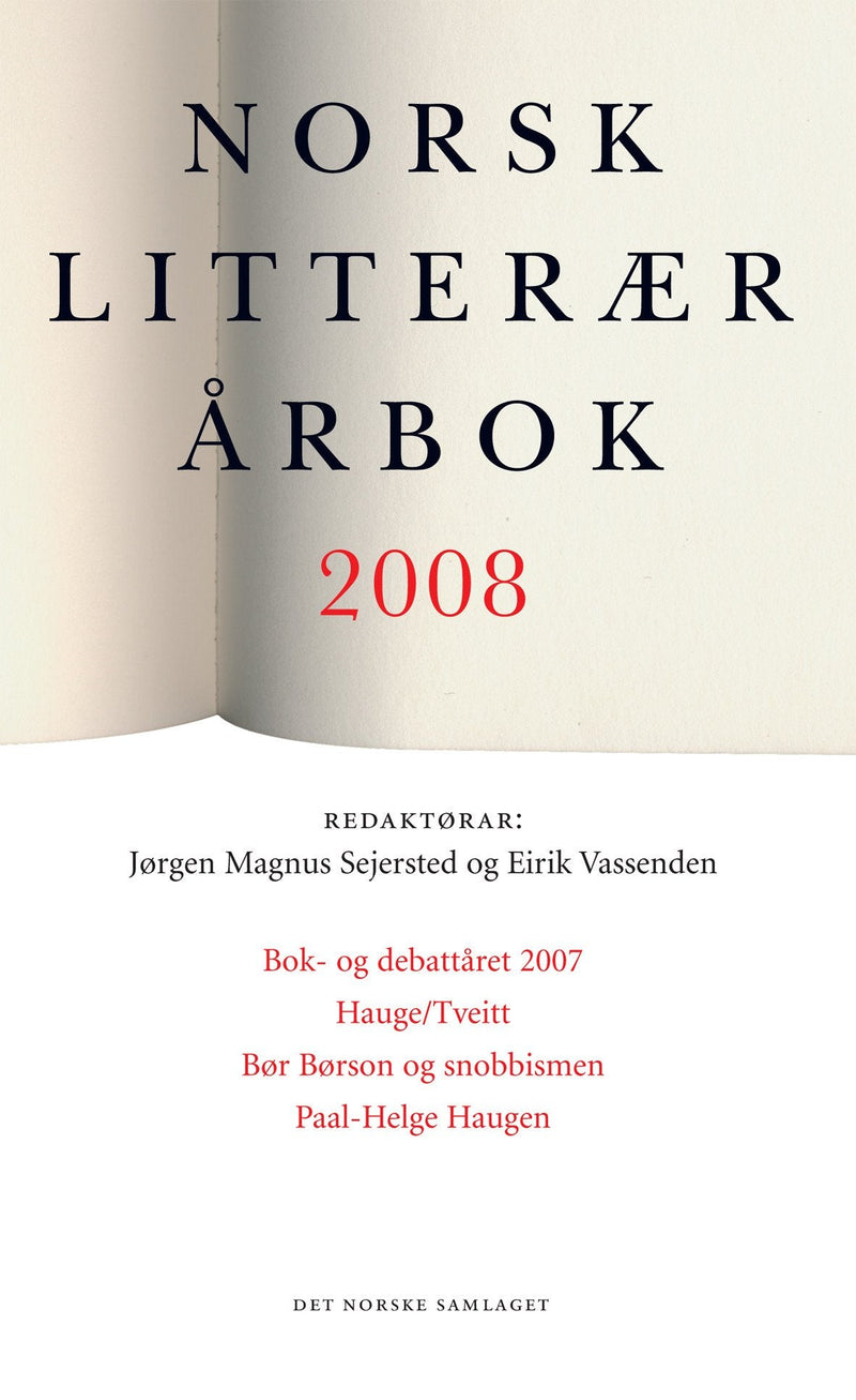 Norsk litterær årbok 2008