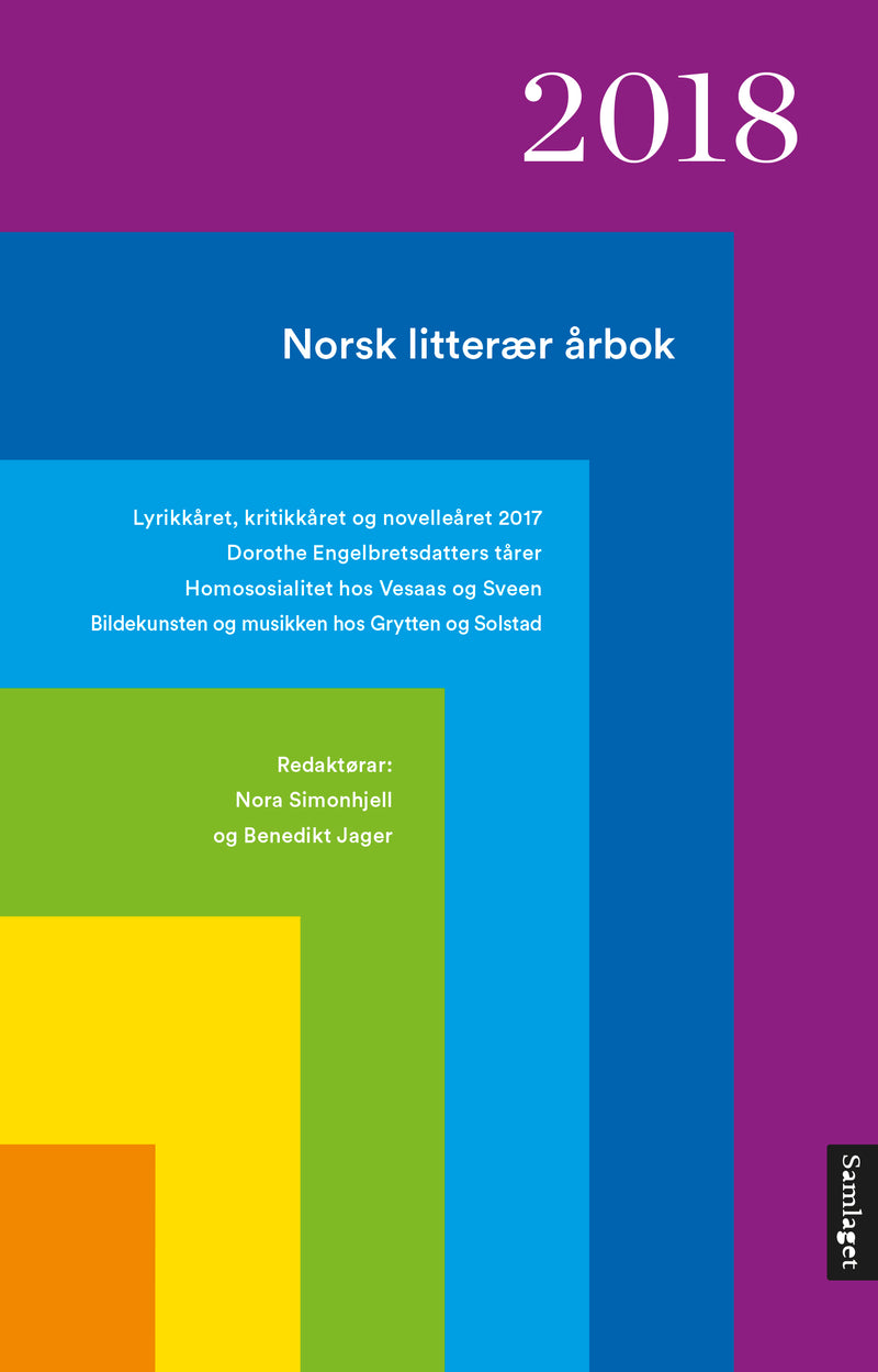 Norsk litterær årbok 2018