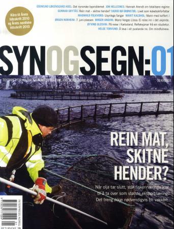 Syn og segn. Hefte 1-2011: tidsskrift for kultur, samfunn og politikk