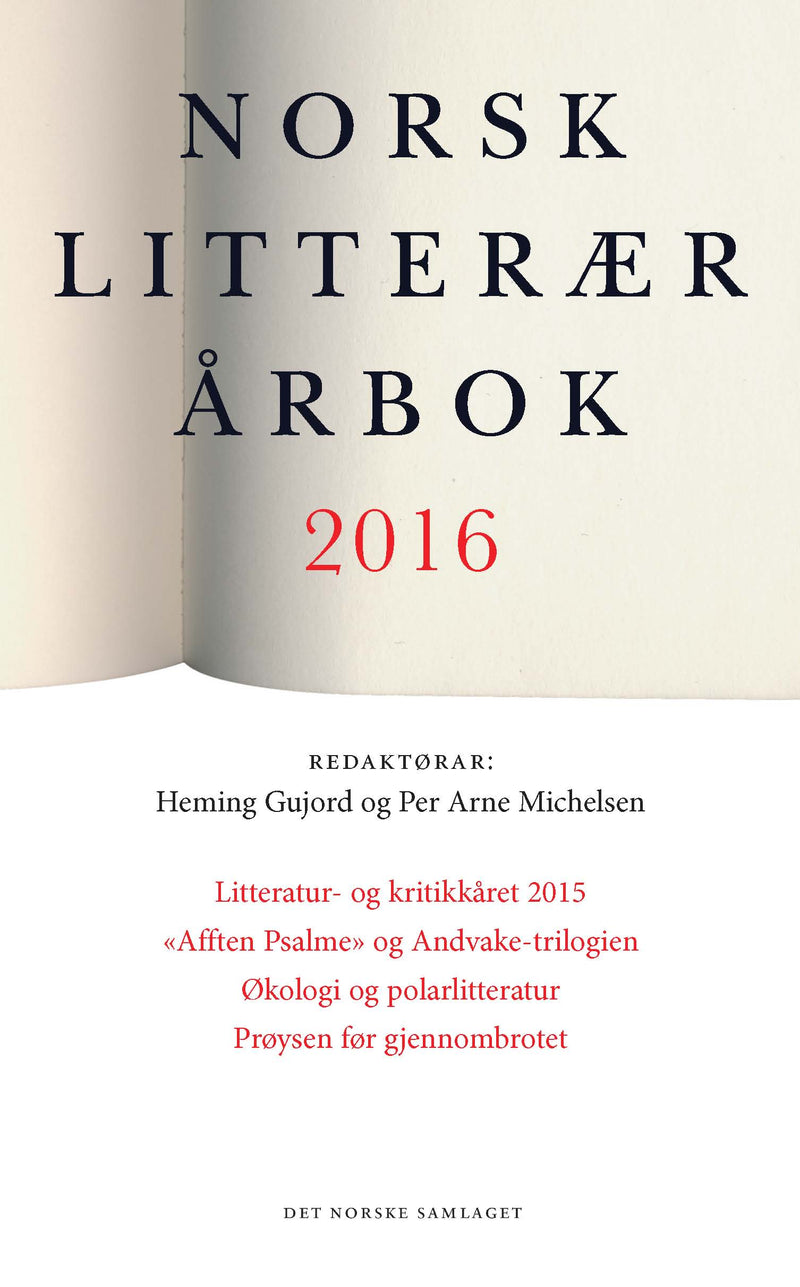 Norsk litterær årbok 2016